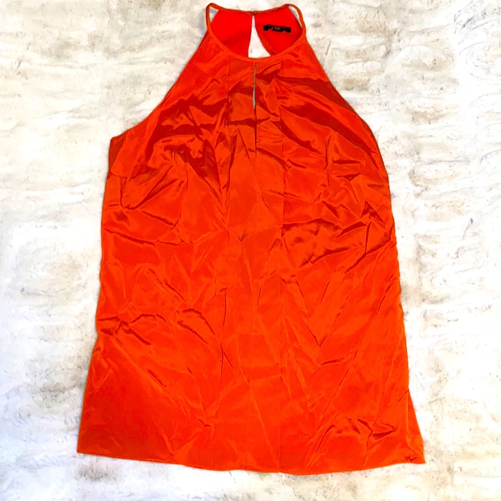 Orange Ann Taylor blouse